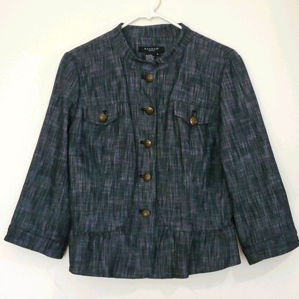 Sandro sportswear Cropped Jacket sz M